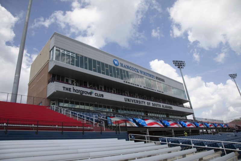 University of South Alabama Football Stadium Press Tower - Wharton ...